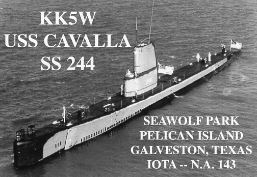 KK5W USS Cavalla SS-244